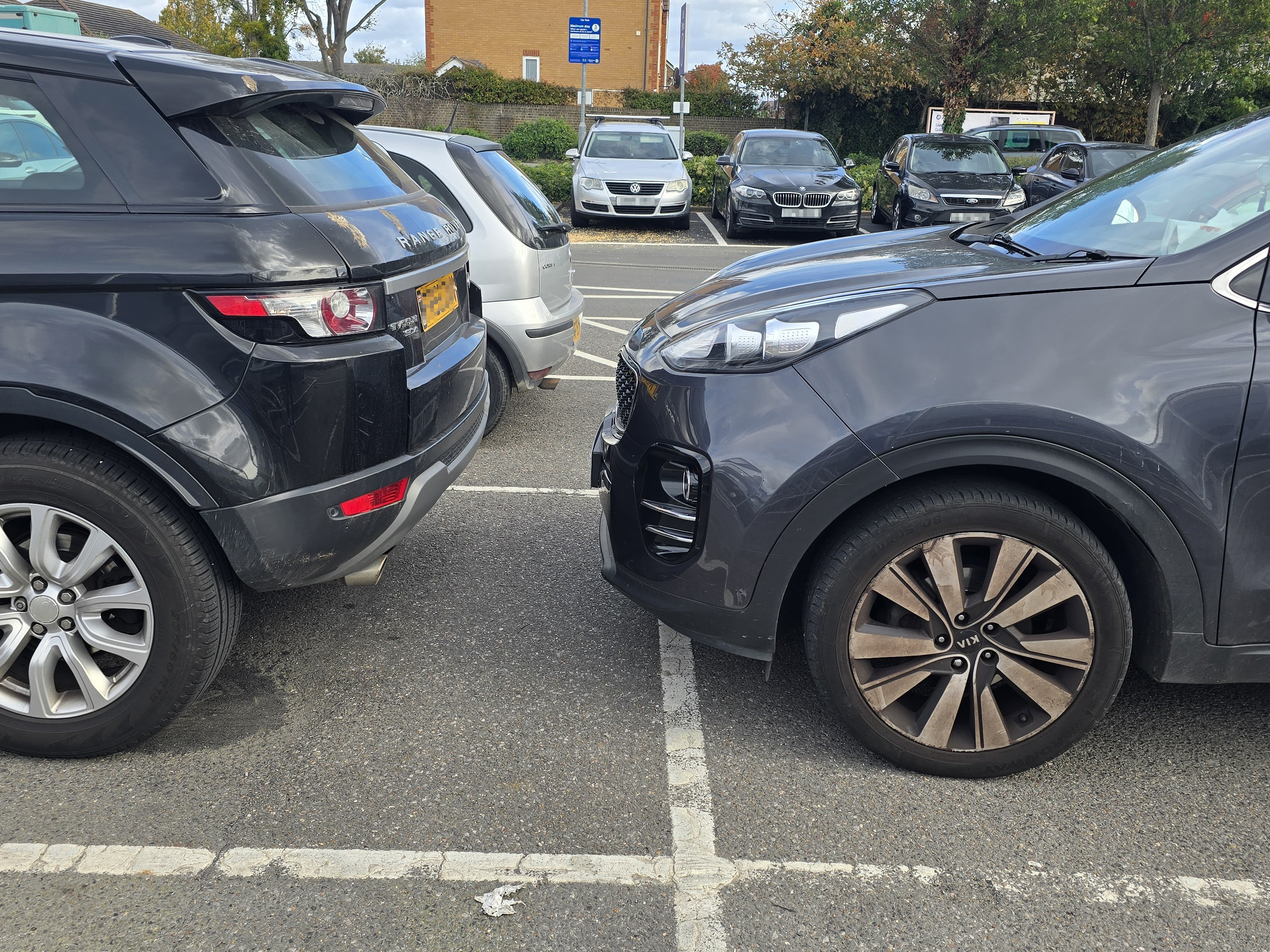 Too Far Forward Parking