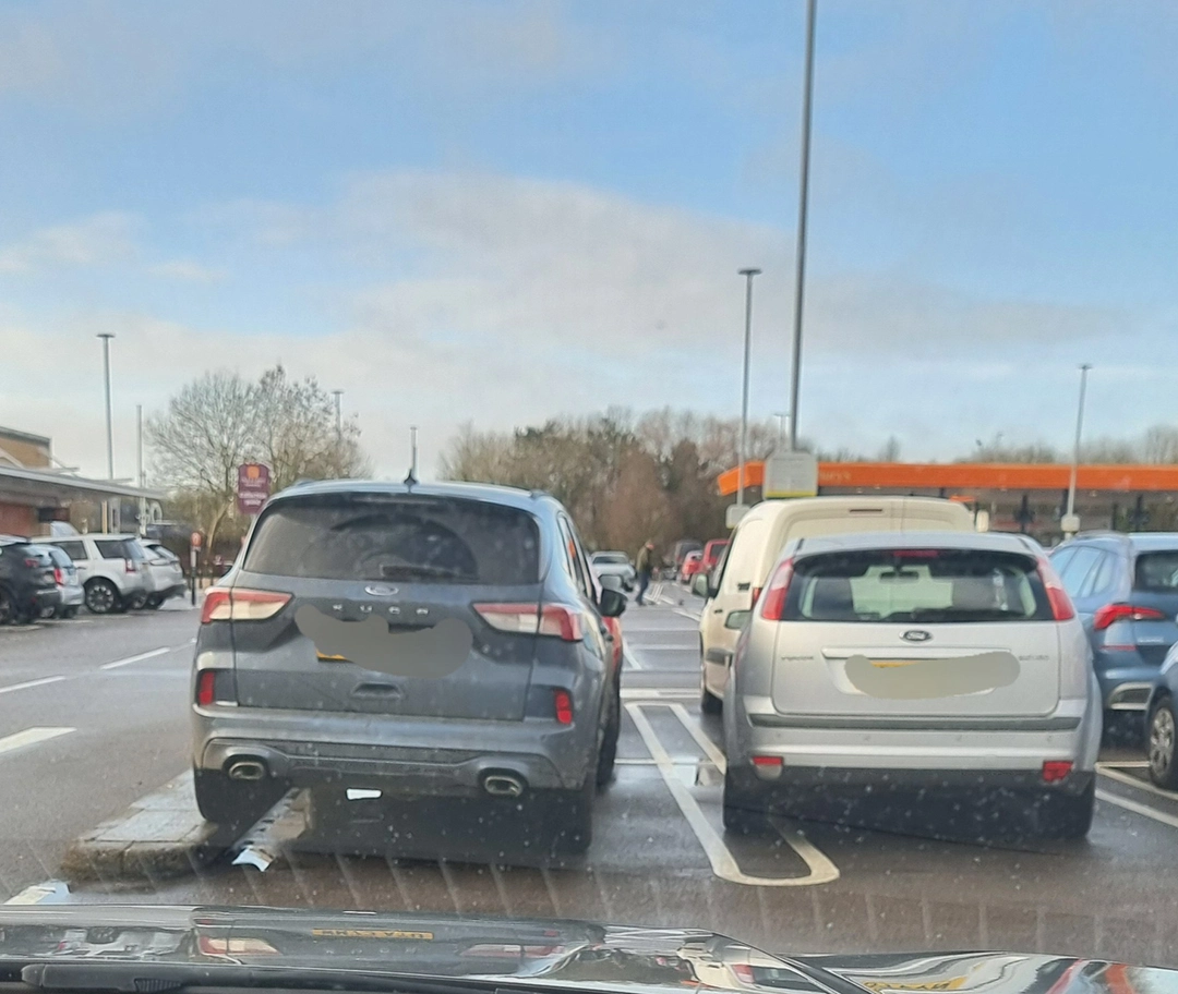 Double-Double bad parking