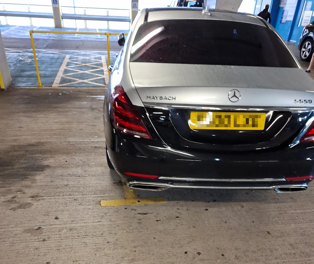 Entitled two bay parking. Photo by Brad, Bradford