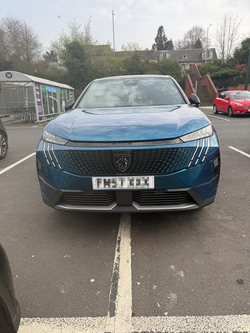 Double bay bad parking. Photo by Daniel, Morrisons, Neilston Road, Paisley