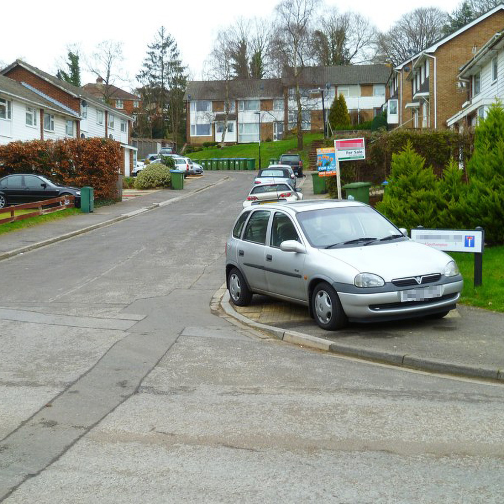 Bad parking example 4